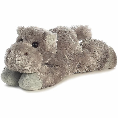 Howie Hippo Mini Flopsie 8" by Aurora Perspective: front