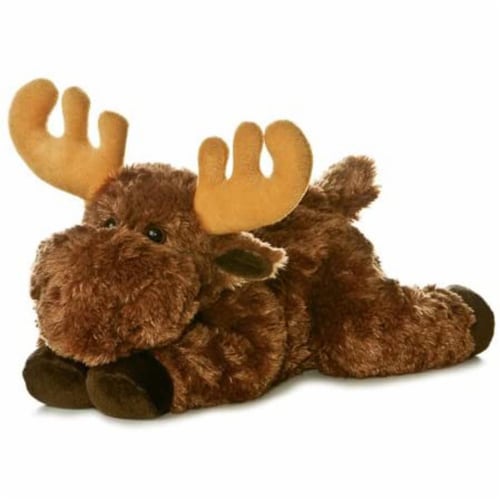 Aurora Plush 12" Moose Flopsie Perspective: front
