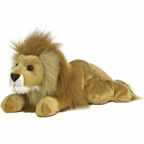 Leonardus the Lion Flopsie 12" Plush by Aurora - 31479 Perspective: front