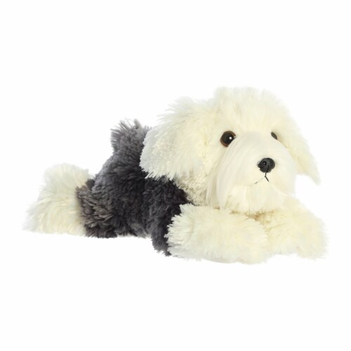 Aurora Medium White Flopsie 12 inch Edwin Adorable Stuffed Animal, One ...