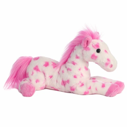 Aurora Medium White Flopsie 12 inch Dolly Adorable Stuffed Animal, One ...