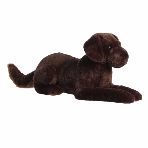 Aurora Large Brown Super Flopsie 28 inch Chocolate Lab Adorable Stuffed Animal, One Size - Fred ...