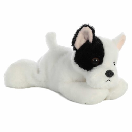 Aurora Small White Mini Flopsie 8 inch French Bulldog Pup Adorable Stuffed Animal, One Size - Kroger