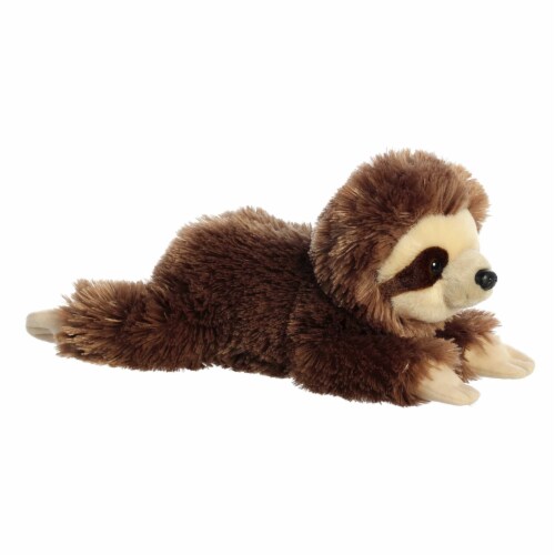 Aurora Medium Brown Flopsie 12 inch Snoozy Sloth Adorable Stuffed Animal, One Size - Kroger