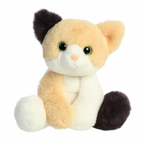 Aurora Medium White Flopsie 12 inch Callie Cat Adorable Stuffed Animal, One Size - Fred Meyer