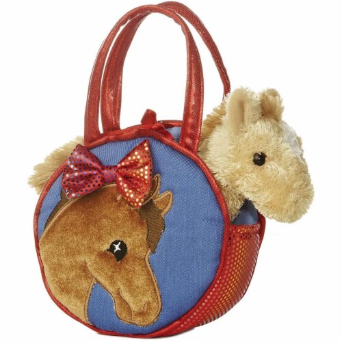 Fancy Pals Pretty Pony 7 Inch Pet Carrier Perspective: front