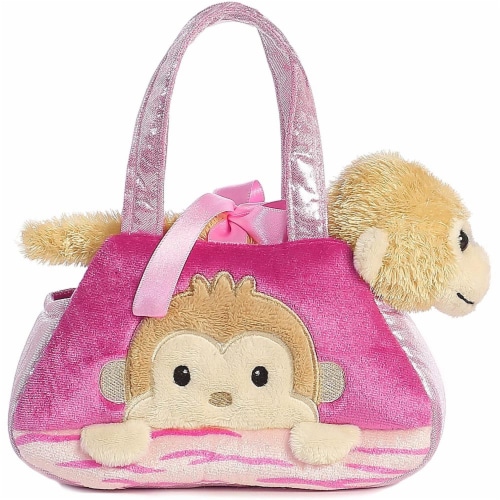 Fancy Pals Peek A Boo Monkey 7 Inch Pet Carrier 1 Gerbes Super Markets