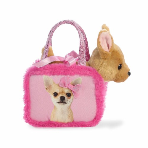 Aurora World Fancy Pals Pretty in Pink Playset, Pink, 7" Perspective: front