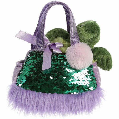 Aurora - Pet Carrier - 7" Shimmers Sea Turtle Perspective: front