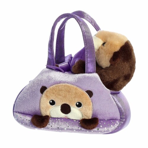 Aurora Small Brown Fancy Pals 7 inch Peek-A-Boo Otter Fashionable ...
