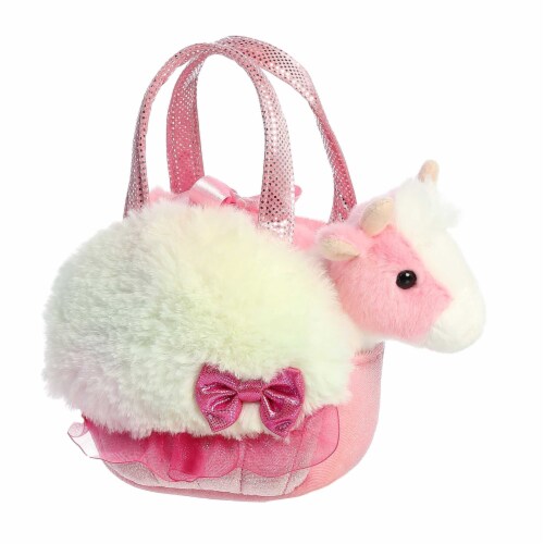 Aurora Small Pink Fancy Pals 6 inch Sweets Rainbow Pink Fashionable Stuffed Animal, One Size ...