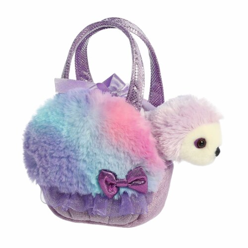 Aurora Small Purple Fancy Pals 6 inch Sweets Rainbow Purple Fashionable Stuffed Animal, One Size ...