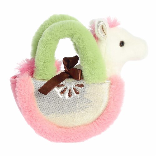 Aurora Small White Fancy Pals 8 inch Apple Pony Fashionable Stuffed Animal, One Size - King Soopers