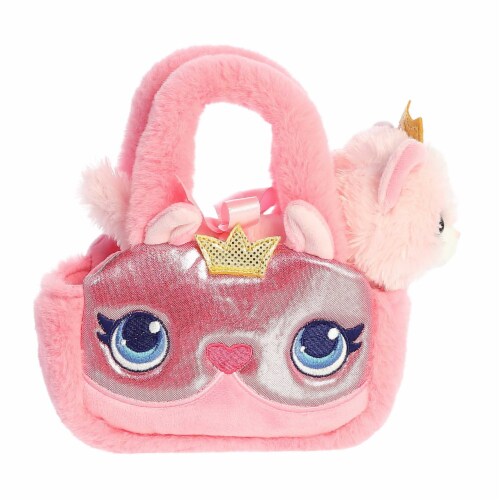 Aurora Small Pink Fancy Pals 8 inch Glitter Princess Kitty Fashionable ...