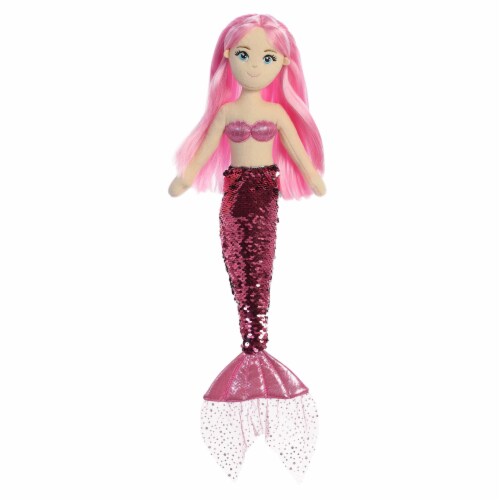 Aurora Large Pink Sea Sparkles Sequin Sparkles 18 inch Ava Enchanting ...