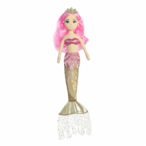 Aurora Large Pink Sea Sparkles Sprinkle Sparkles 18 inches Strawberry ...