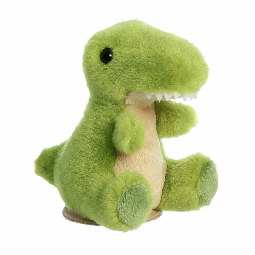 Aurora Mini Green Shoulderkins 4.5 inches Chomp T-Rex Adorable Stuffed ...