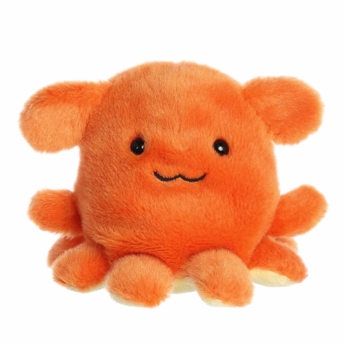 Aurora Mini Orange Palm Pals 5 inches Ditsy Octopus Adorable Stuffed ...
