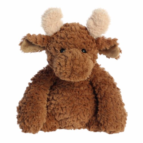 Aurora Medium Brown Nubbles 10 inches Moose Adorable Stuffed Animal ...