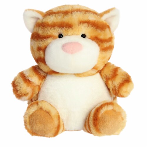 Aurora Medium Brown Stubez 11 inches Trix Cat Adorable Stuffed Animal ...
