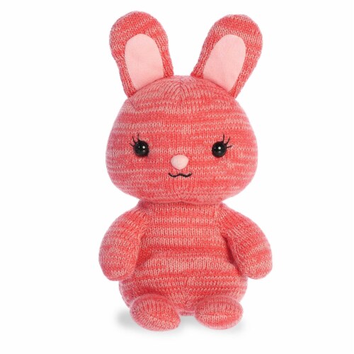 Aurora Medium Pink Cozyroos 11 inches Bunny Snuggly Stuffed Animal, One ...