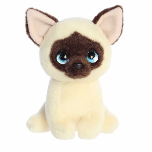Aurora Small White Petites 7 inch Mochi Siamese Expressive Stuffed Animal One Size Kroger