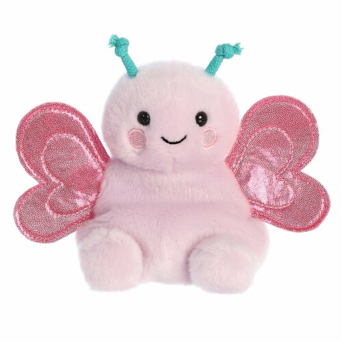 Aurora Mini Pink Palm Pals 5 inches Petunia Butterfly Adorable Stuffed ...