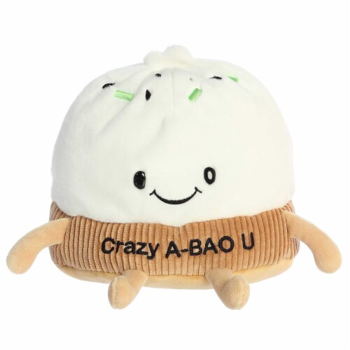 Aurora Small White JUST SAYIN' 8 inches Crazy A-Bao U Witty Stuffed Animal, One Size - Pick ‘n Save