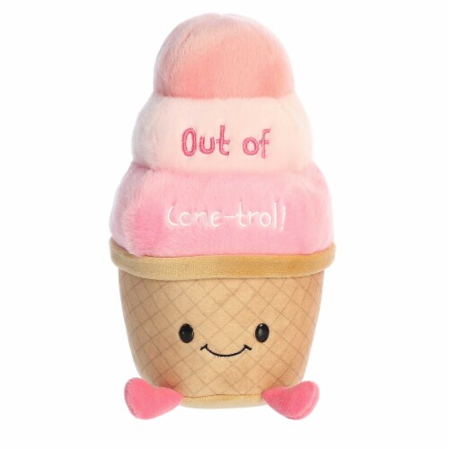 Aurora Small Pink JUST SAYIN' 9 inch Out Of Cone-Trol Witty Stuffed ...
