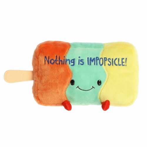 Aurora Large Multicolor JUST SAYIN' 13 inch Nothing Is Impopsicle Witty ...