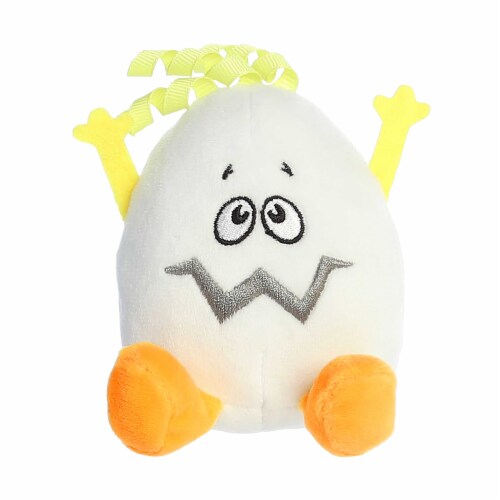 Aurora Mini White Eggspressions 3.5 inches Scrambled Egg Punny Stuffed ...