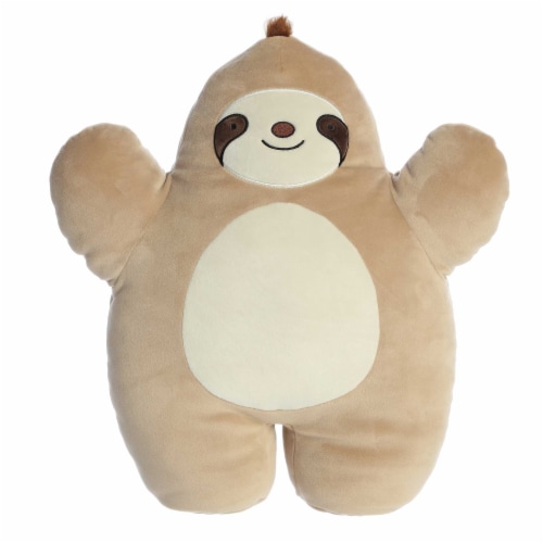 Aurora Large Brown Spongecakes 16 inches Cinnamon Sloth Squishy Stuffed ...