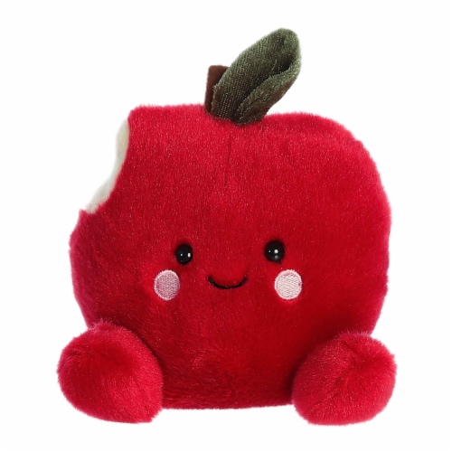 5 Inch Red Apple Palm Pal Perspective: front