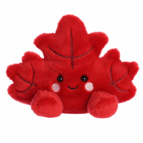 Aurora Mini Red Palm Pals 5 inch Fall Maple Leaf Adorable Stuffed Animal, One Size - Kroger