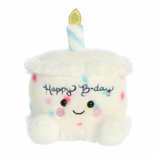 Aurora Mini White Palm Pals 5 inch Happy B'Day Cake Adorable Stuffed Animal, One Size - Harris ...