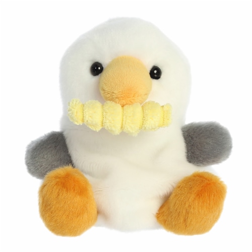 Aurora Mini White Palm Pals 5 inch Buoy Seagull With Fry Adorable Stuffed Animal, One Size ...