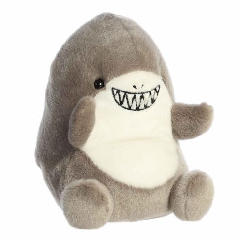 Aurora Small Gray Palm Pals Party Sized 8 inch Chomps Shark Adorable ...