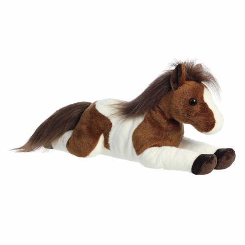 Aurora Large Brown Grand Flopsie 16.5 inches Tola Horse Adorable ...