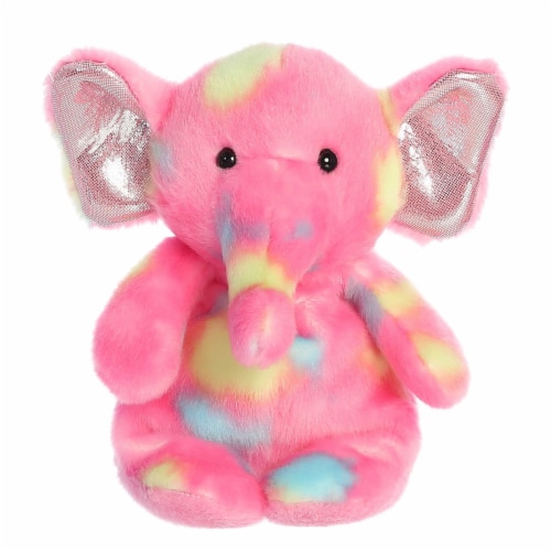 Aurora Small Pink Jammies 8 inch Raspberry Elephant Vibrant Stuffed Animal, One Size - Kroger