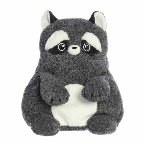 Aurora Small Grey Fluffles 9 inch Riley Raccoon Whimsical Stuffed ...