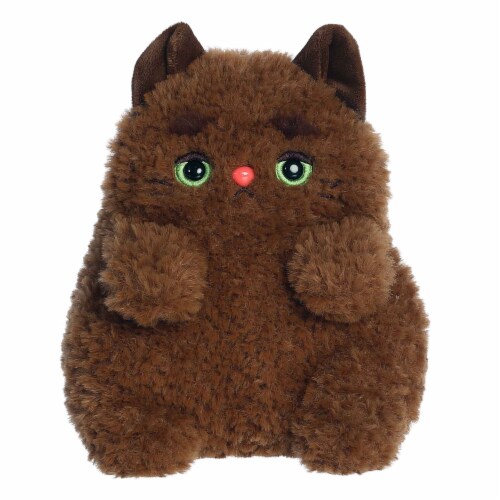 Aurora Small Brown Mewmews 8 inch Beans Playful Stuffed Animal, One ...