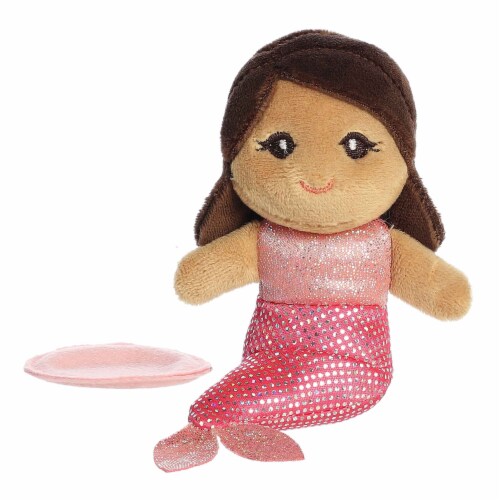 Aurora Mini Shoulderkins 5 inch Pink Coral Mermaid Adorable Stuffed Animal, One Size - Smith’s ...