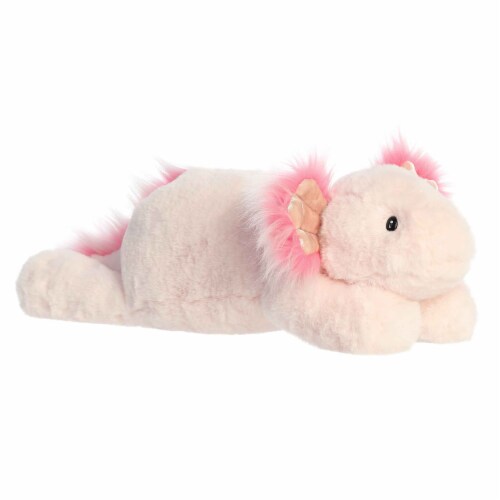 Aurora Large Pink Snoozles 18 inch Ace Axolotl Laid-back Stuffed Animal ...