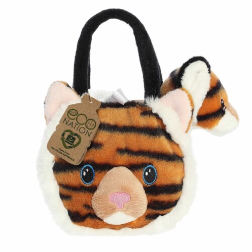 Aurora Small Orange Eco Nation 6 inch Baby Tiger Eco-Friendly Stuffed ...