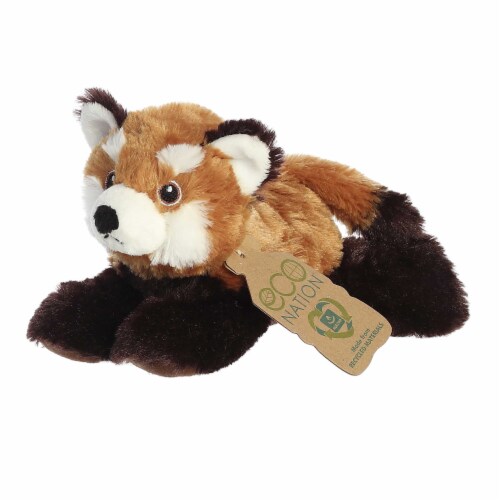 Aurora Small Brown Eco Nation Eco Softies 8 inch Red Panda Eco-Friendly ...