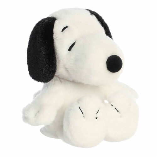 Aurora Mini White Peanuts Shoulderkins 5 inch Snoopy Adorable Stuffed ...