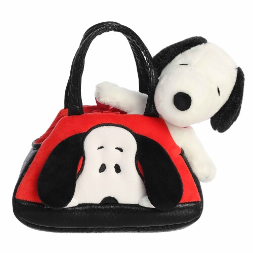 Aurora Small Red Peanuts Fancy Pals 7 inch Peek-A-Boo Snoopy Adorable ...
