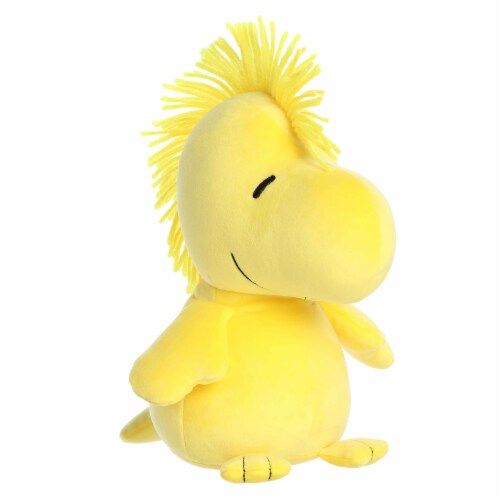 Aurora Small Yellow Peanuts 8.5 inch Squishy Woodstock Adorable Stuffed ...