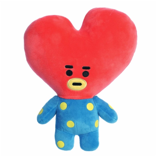 Aurora Medium Red BT21 12 inch TATA Lovable Stuffed Doll, One Size ...