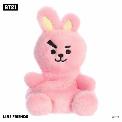 Aurora Mini Pink BT21 Palm Pals 5 inch COOKY Lovable Stuffed Doll, One ...